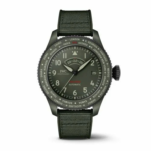 IWC Pilot’s Watch Timezoner Top Gun Woodland IW3956-01 (IW395601)
